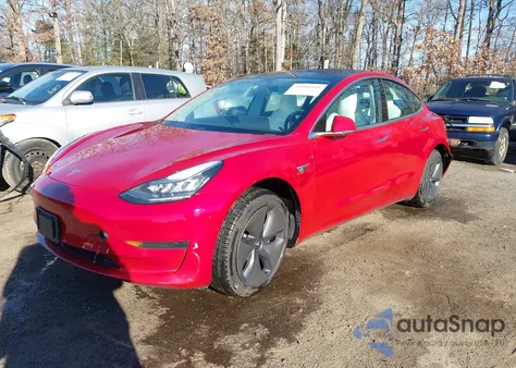 2020 Tesla Model 3 Standard Range Plus Rear-Wheel Drive/Standard Range Rear-Wheel Drive from USA, damaged, VIN 5YJ3E1EA6LF598882